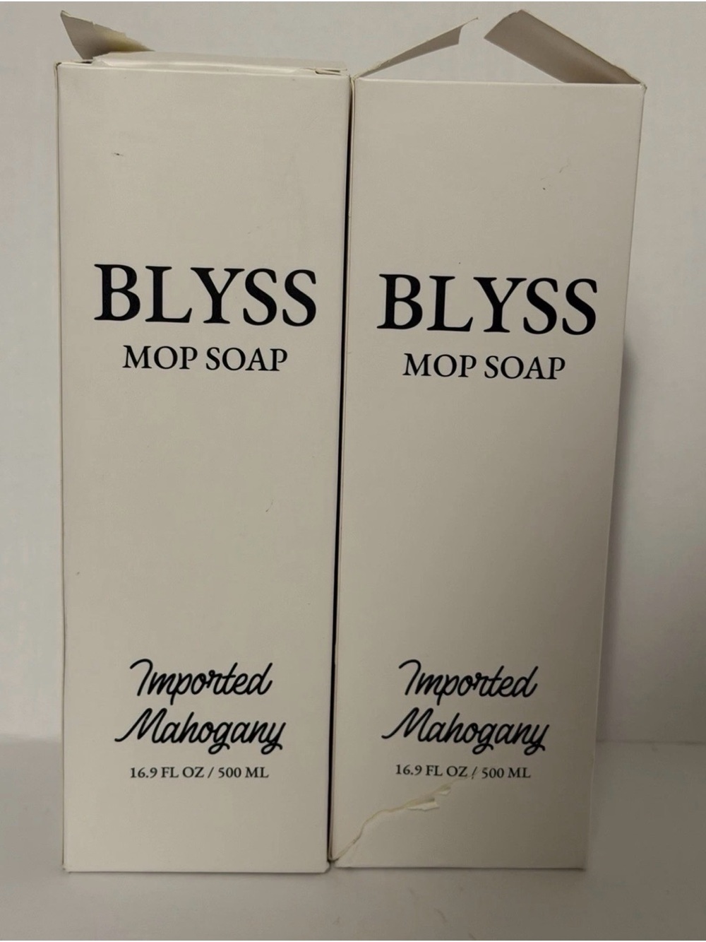 Qty 2 Blyss Mop Soap - (Imported Mahogany)